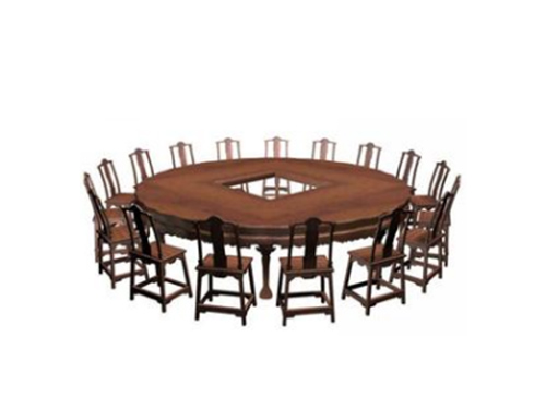 實(shí)木餐桌10人